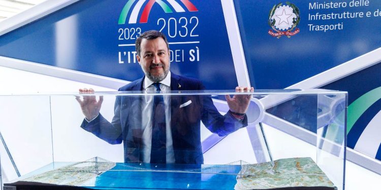 Matteo Salvini, Ponte sullo Stretto