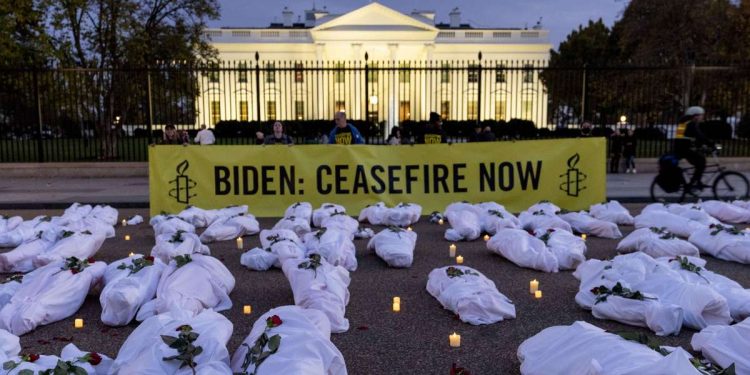 Proteste contro Biden