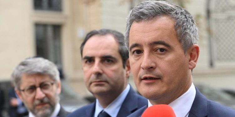 Il ministro dell'Interno francese Gérald Darmanin (Foto: 2023, LaPresse)