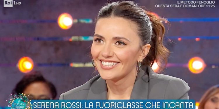 Serena Rossi a "Da noi... a ruota libera"