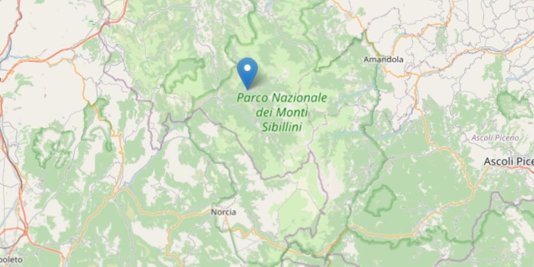 Terremoto a Ussita (Ingv)