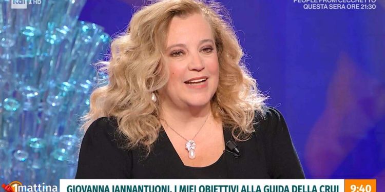 Giovanna Iannantuoni a Uno Mattina