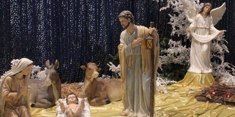 Presepe 2023 della Parrocchia sant'Ambrogio in Monza (foto S. Riva)