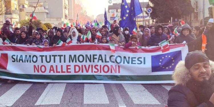 Islam in corteo a Monfalcone