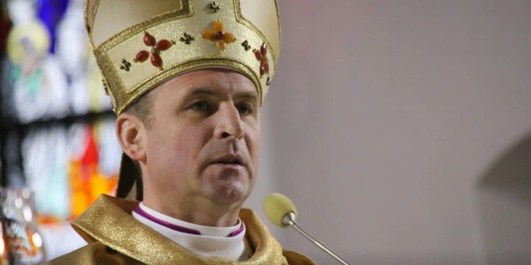 Pavlo Honcharuk, vescovo di Kharkiv-Zaporizhia (foto catholic-kharkiv.org)