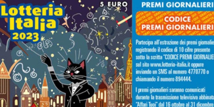 Biglietto della Lotteria Italia 2024 (Web)