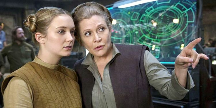 Carrie Fisher e figlia Star Wars Screenshot