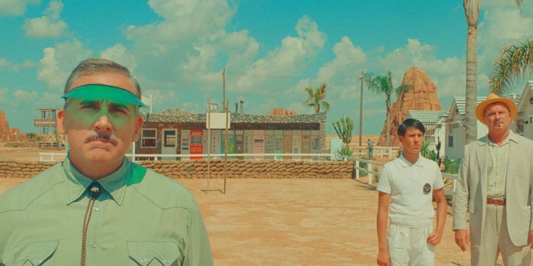 Una scena del film "Asteroid City" di Wes Anderson