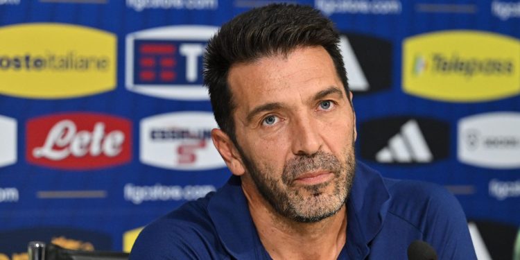 Gianluigi Buffon, capo delegazione della Nazionale italiana (Foto: Ansa, 2023)