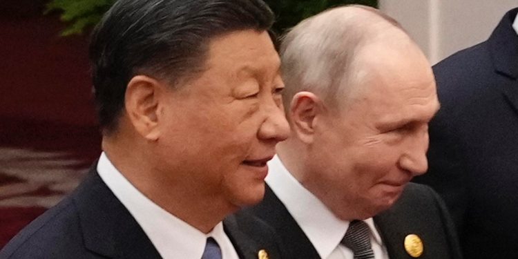 Xi Jinping e Vladimir Putin (Foto: Ansa, 2023)