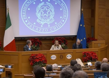 Conferenza stampa Meloni