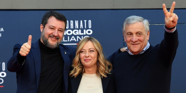 Salvini, Meloni, Tajani