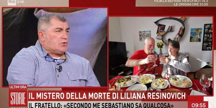 Il fratello di Liliana Resinovich a Storie Italiane