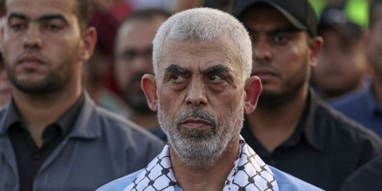 Yahya Sinwar, leader politico a Gaza di Hamas (Twitter)