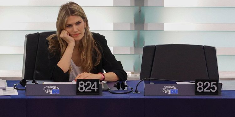 Eva Kaili, ex vicepresidente del Parlamento europeo (Foto: Ansa, 2023)