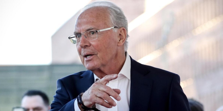 Franz Beckenbauer è morto a 78 anni (Foto ANSA)