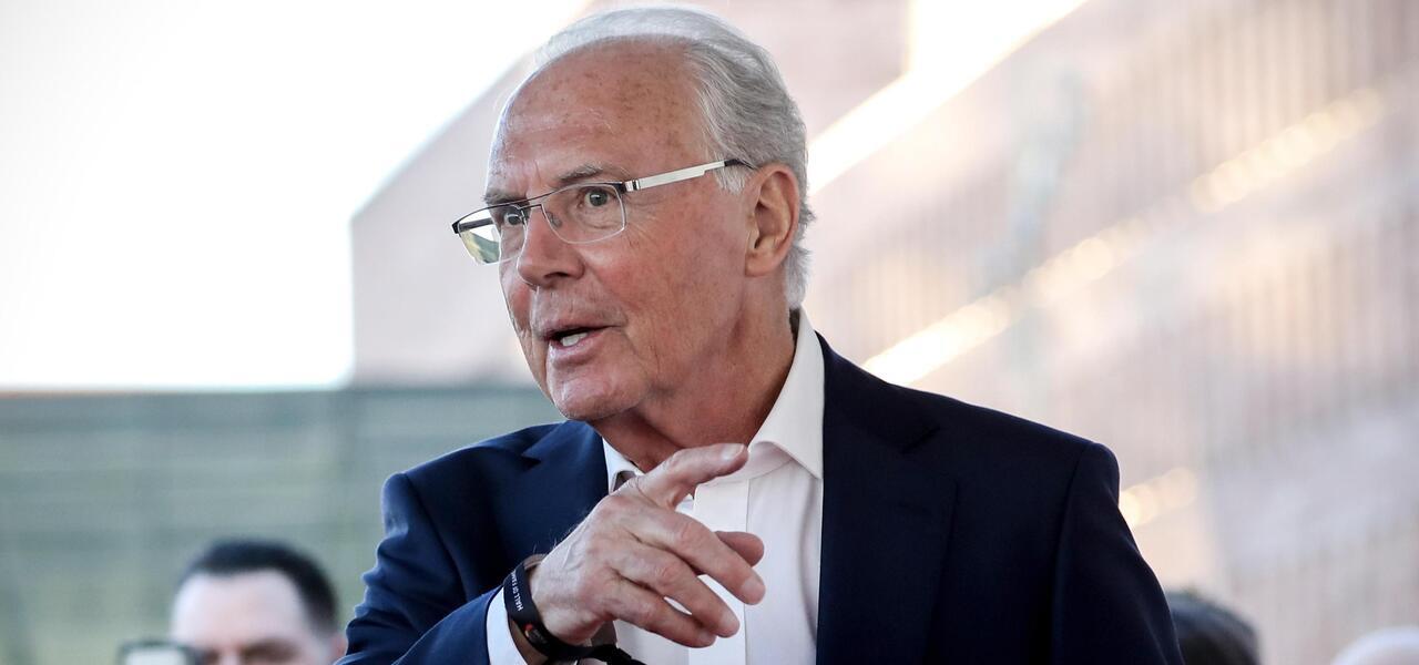 Franz Beckenbauer è morto a 78 anni (Foto ANSA)