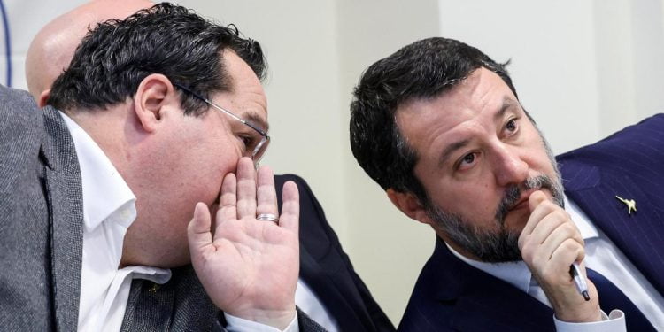 Durigon con Salvini