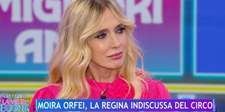 Brigitta Boccoli a La volta buona screenshot tv