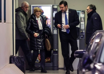 Salvini e Bongiorno al processo Open Arms