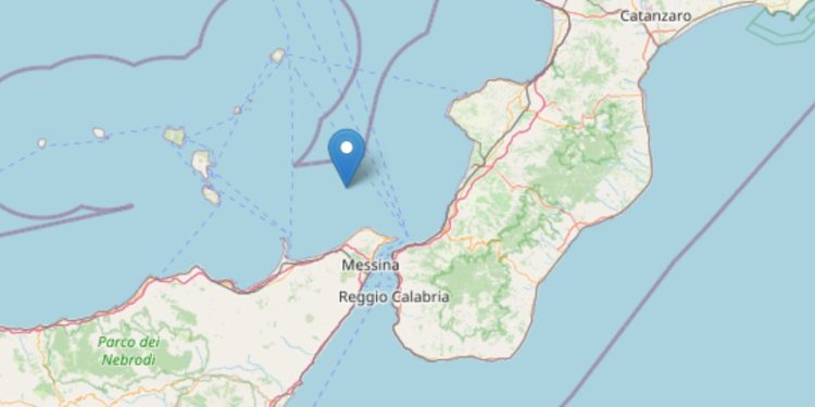 Terremoto oggi nel mar Tirreno di M 2.8 (Ingv)