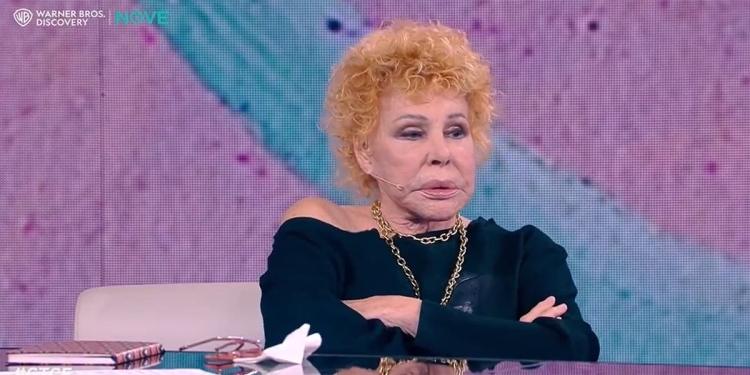 Ornella Vanoni a Che tempo che fa 2024 screenshot tv