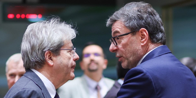 Gentiloni e Giorgetti