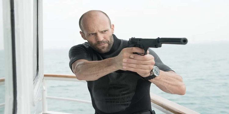 Jason Statham nel film in  prima serata su Italia 1 (Foto Web)