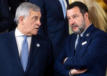 Tajani con Salvini