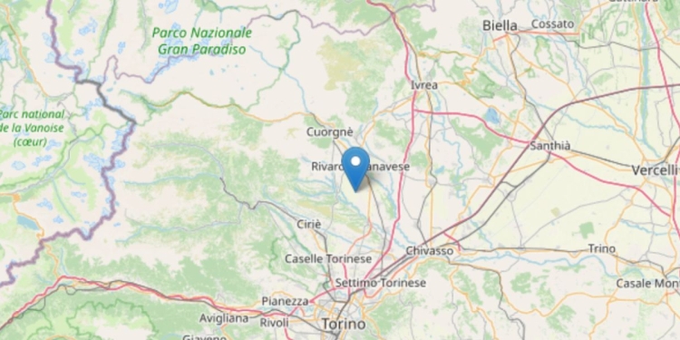 Terremoto oggi Torino