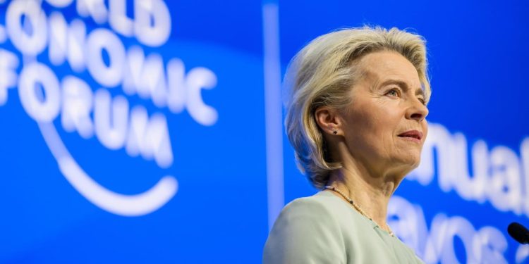 Ursula von der Leyen, presidente della Commissione Ue (Ansa)