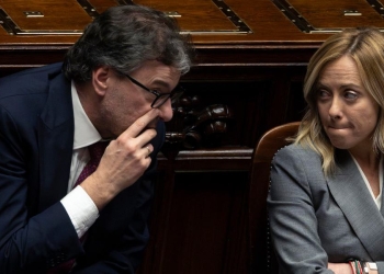 Giorgetti con Meloni