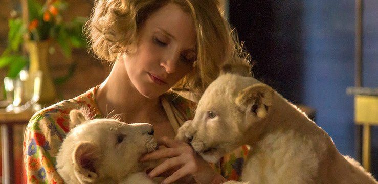 Jessica Chastain, in una scena del film in prima serata su Rete 4 (Foto Web)