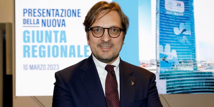 L'Assessore allo Sviluppo Economico della Lombardia, Guido Guidesi (Foto: Ansa, 2023)