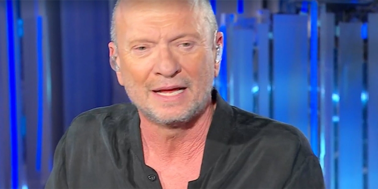 Biagio Antonacci a Domenica In screenshot tv 2024