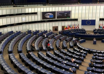 Il parlamento europeo a Strasburgo (Ansa)