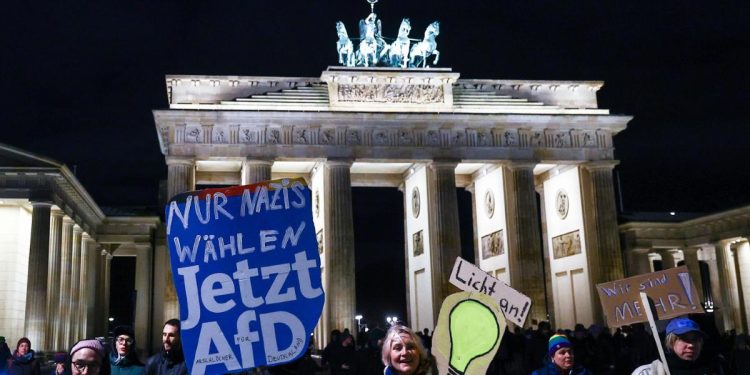 Proteste contro l'Afd