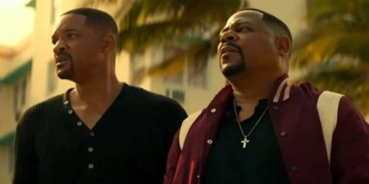 Will Smith e Martin Lawrence in una scena del film in prima serata su Rai 2 (Foto Web)