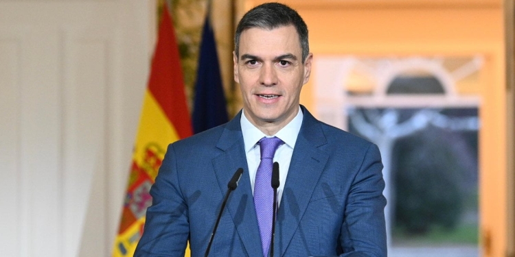 Pedro Sanchez, Spagna