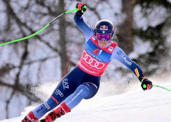 Bruttissimo infortunio in allenamento per Sofia Goggia (Foto Ansa)