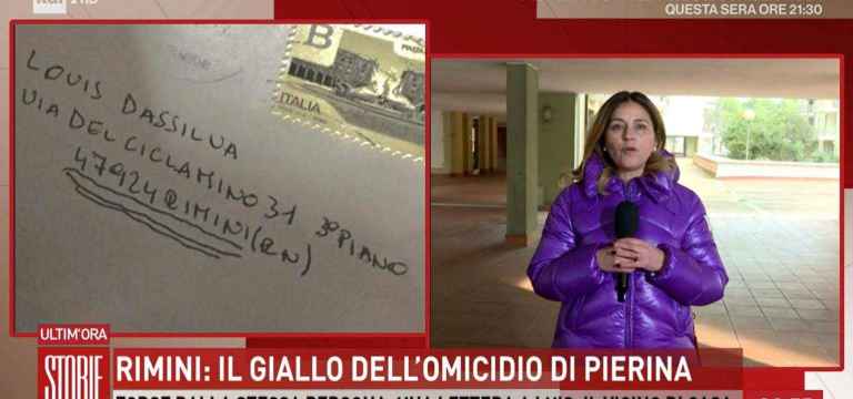 Omicidio Pierina Paganelli Nuova Lettera Anonima Dopo Manuela Bianchi