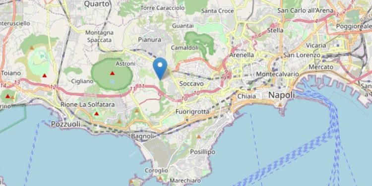 Terremoto ai Campi Flegrei oggi