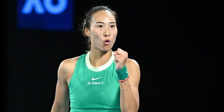 Diretta Australian Open 2024: prima finale Slam per Qinwen Zheng (Foto ANSA)