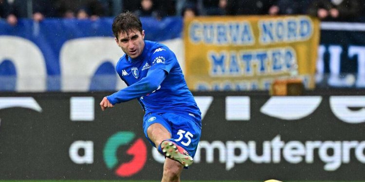 Video Norvegia Italia Under 21 - Tommaso Baldanzi ai tempi dell'Empoli (Foto ANSA)