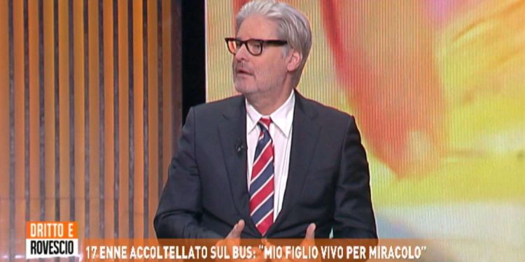 Paolo Del Debbio a Dritto e Rovescio