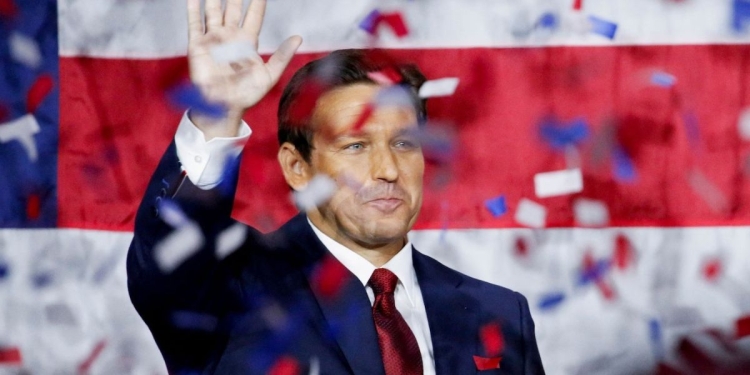 Ron DeSantis, governatore della Florida (Twitter)