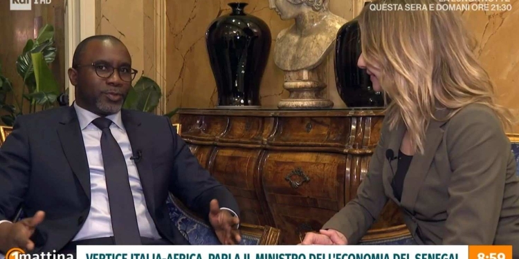 Il ministro del Senegal a Uno Mattina