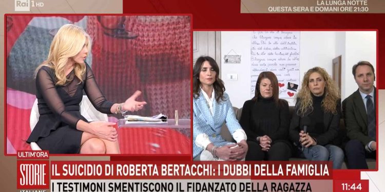 Il caso di Roberta Bertacchi a Storie Italiane