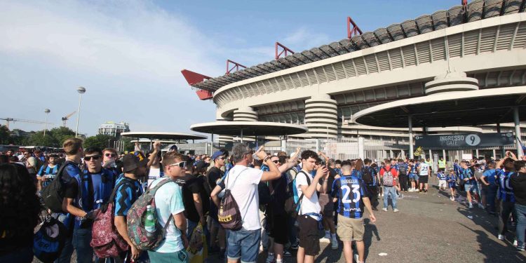 Inter, tifosi e ultras allo stadio