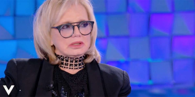 Rita Pavone a Verissimo il 2 febbraio 2024 (screenshot tv)